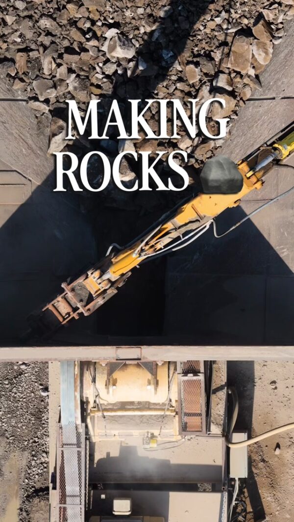 Making rocks. 🪨 Well… sort of. From high above Ridge Limestone Quarry, follow limestone through…